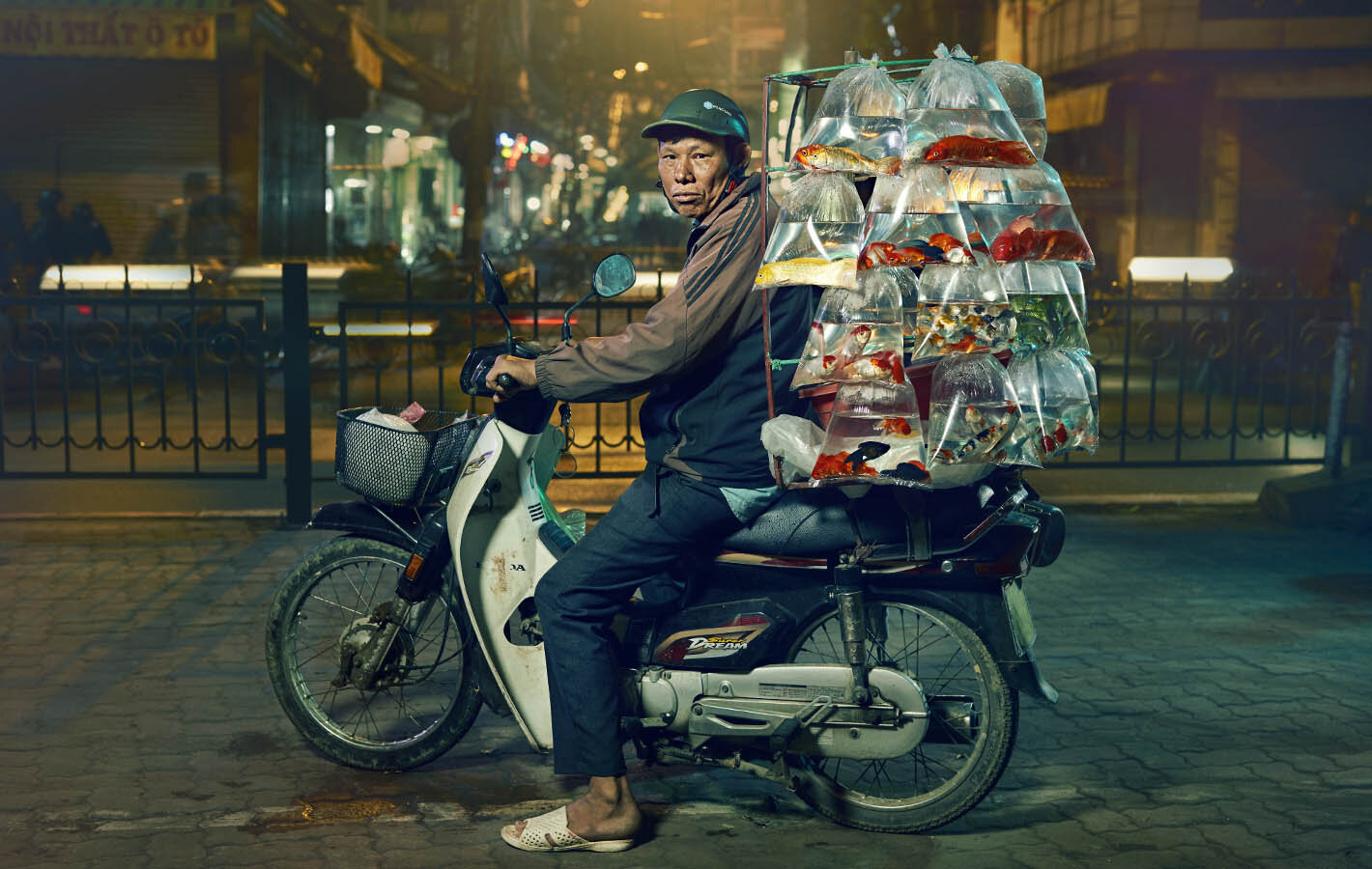 Bikes of Hanoi Feature Wares of All Kinds